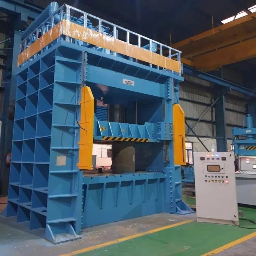 SMC Moulding Press with Ejector Cylinder