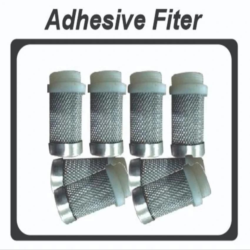 White Stainless Steel Adhesive Filter For Solvent Less Lamination Machine, For Industrial