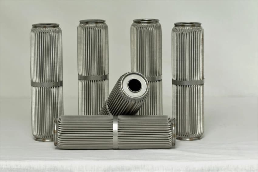 Microfiber Stainless Steel Filter Cartridge