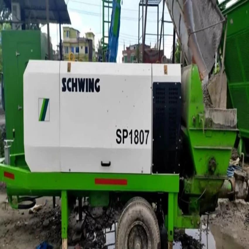 Used Concrete Pump, For Buildings, Capacity: 50 cum
