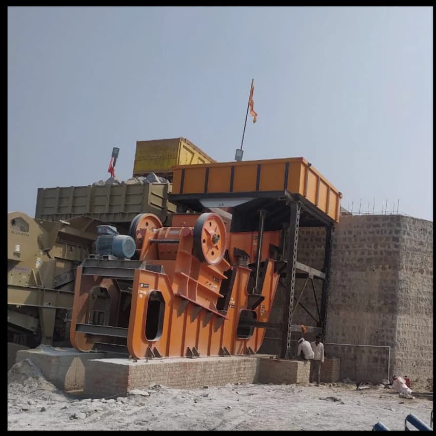 Agarwalla Mild Steel 250 TPH Crushing Plant