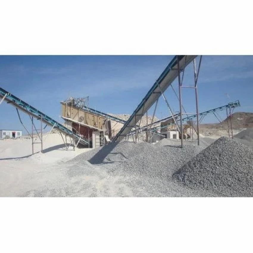 SSM Cast Iron Stone Crushing Plant, Capacity: 20 To 200 Ton Per Day
