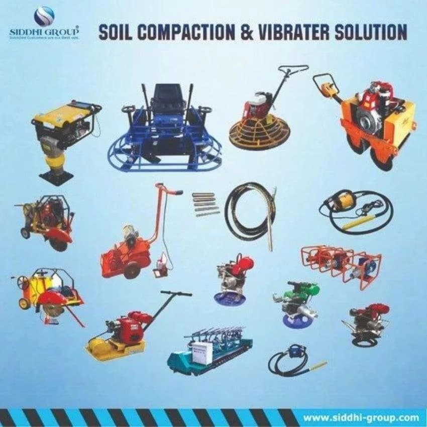 Semi-Automatic SCEC-Concrete Vibrator (Diesel Type) Greaves