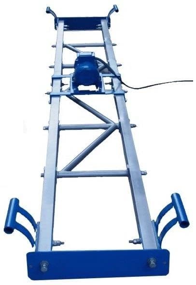3 Phase 0.75 Hp Double Beam Screed Vibrator, 110 Kg, Capacity: 100-150 Mm