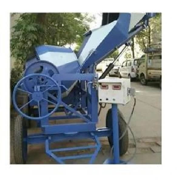 Semi-Automatic Mechanical Hopper Concrete Mixer Machine