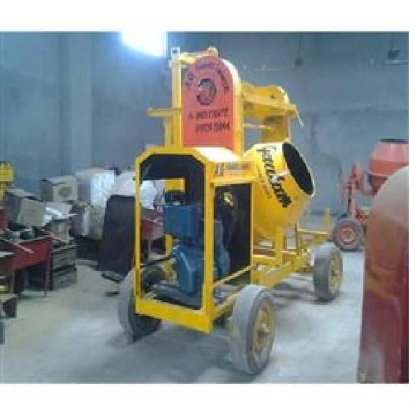 Concrete Mixer With Hopper