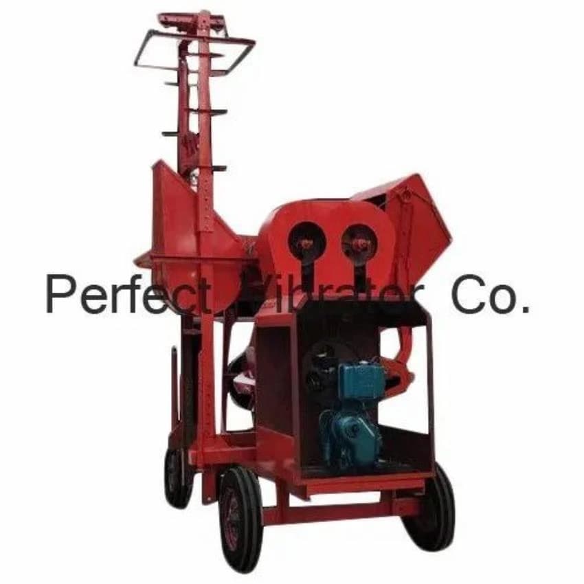 Hopper Concrete Mixer Machine With Tower