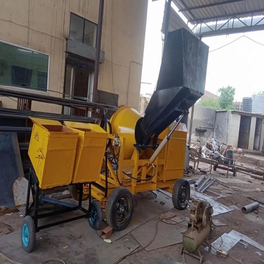 Concrete Mixer Hyd Hopper, Capacity: 500L/hr