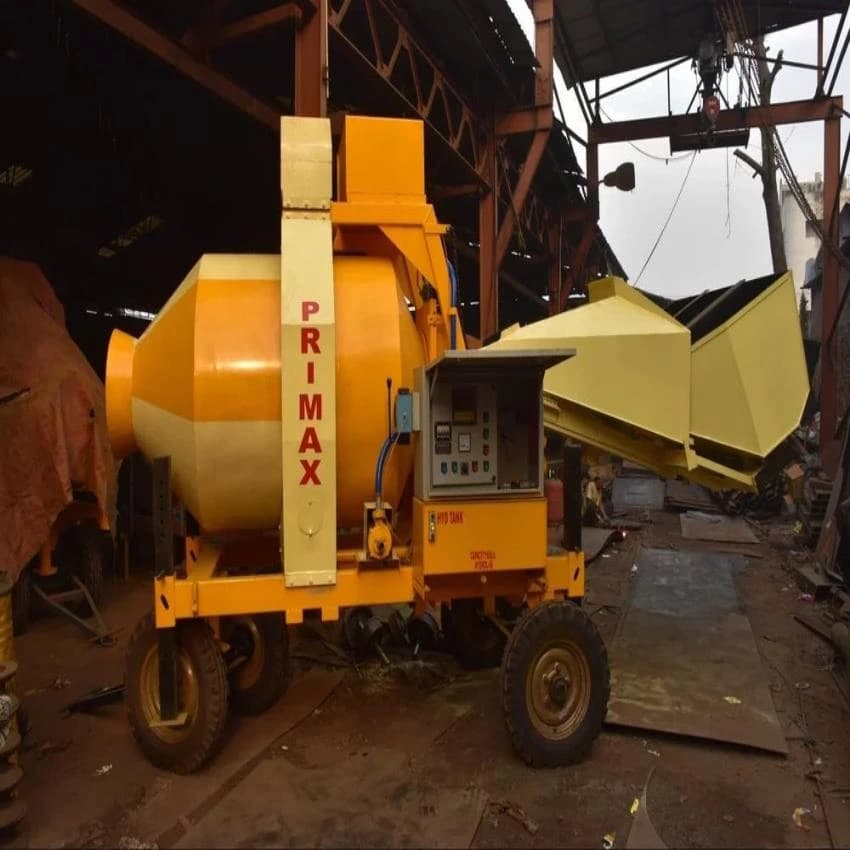 Diesel Engine Hydraulic Concrete Mixer