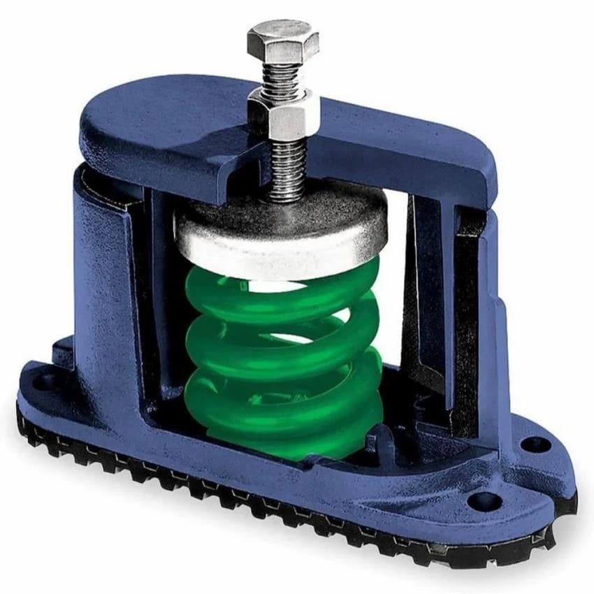 Stainless Steel Spring Vibration Isolator, For Industrial, Height: 410 mm