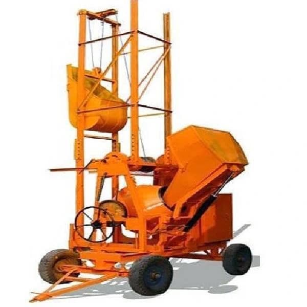 Four Channel Hydraulic Concrete Mixer