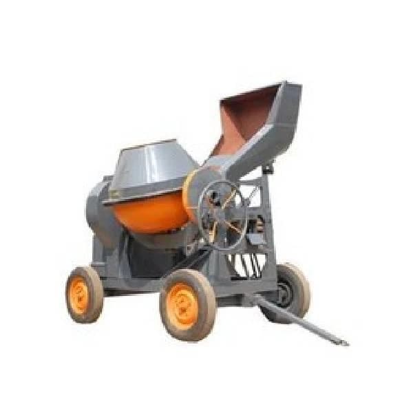 Concrete Mixer With Hydraulic Hopper