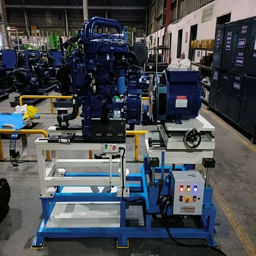 Mild Steel Engine And Alternator Assembly Fixture