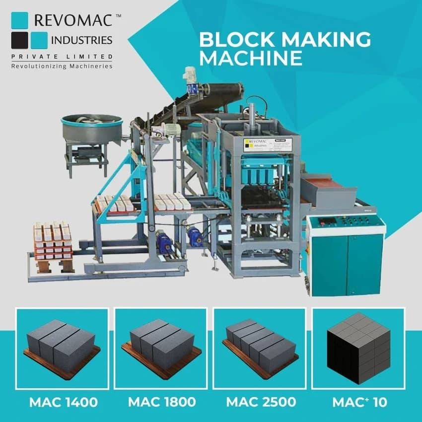 Block Making Machine, Fully Automatic