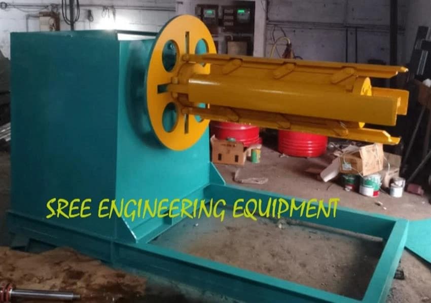 Hydraulic Decoiler Machine, For Industrial