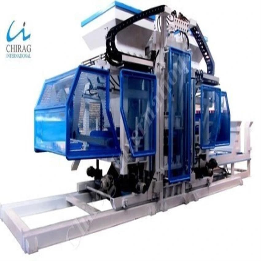 Automatic Interlocking Block Making Machine, Model No.: Chirag, Capacity: 10000