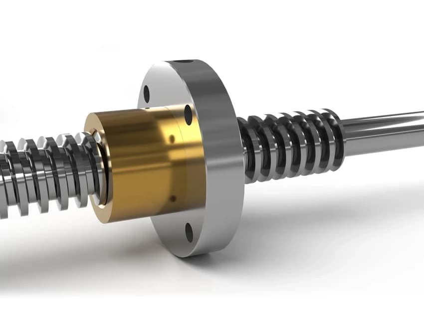 Metal Smooth BSQ and TOBAKI THK Ball Screw, Packaging Type: Box