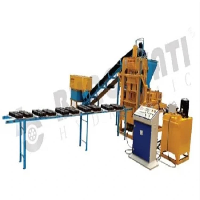 Automatic Interlocking Brick Making Machine