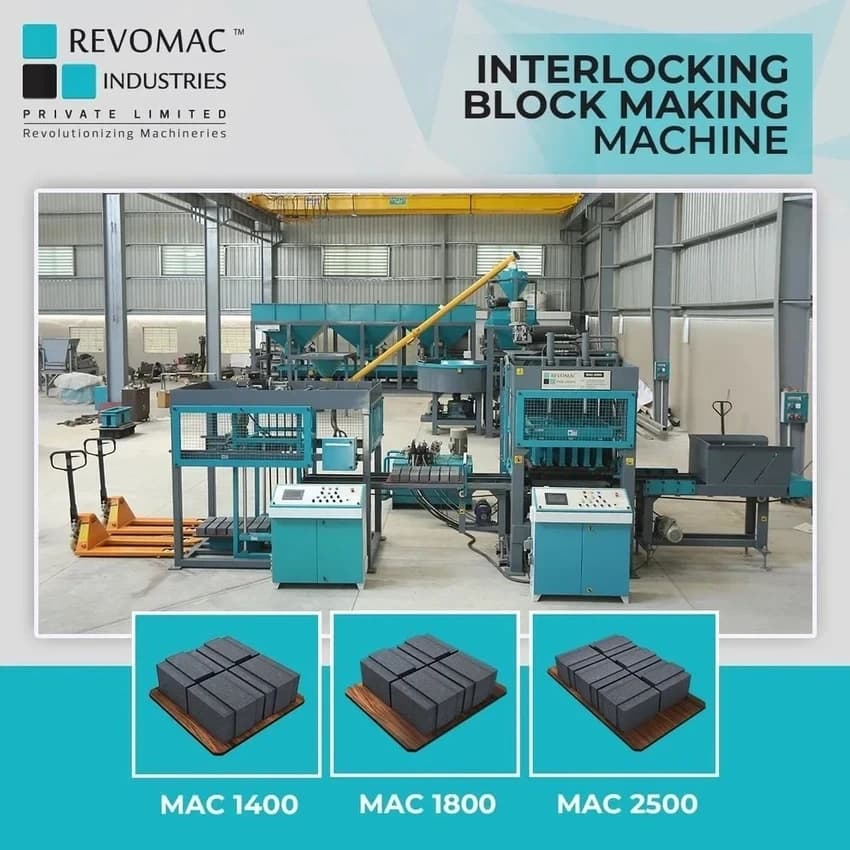 Interlocking Brick Making Machine