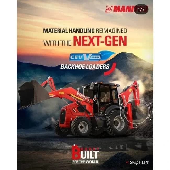 Manitou Backhoe Loader MBL 745HT