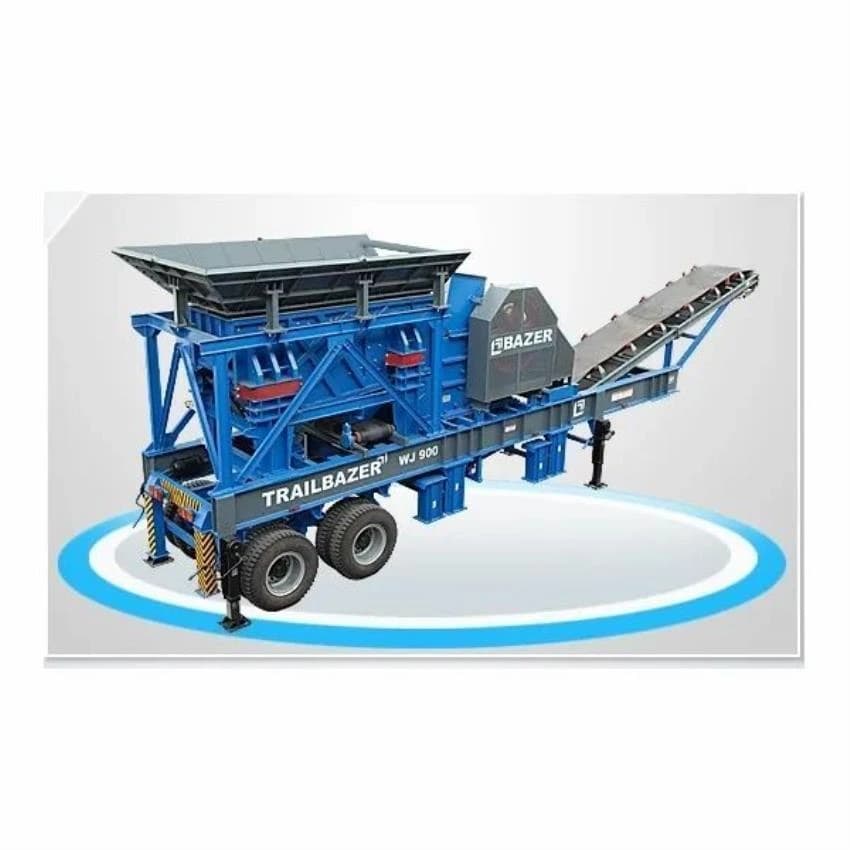 Bazer WJ900 88 Kw Jaw Crushing Plants