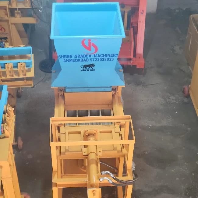 Semi auto Fly Ash brick Making Machine