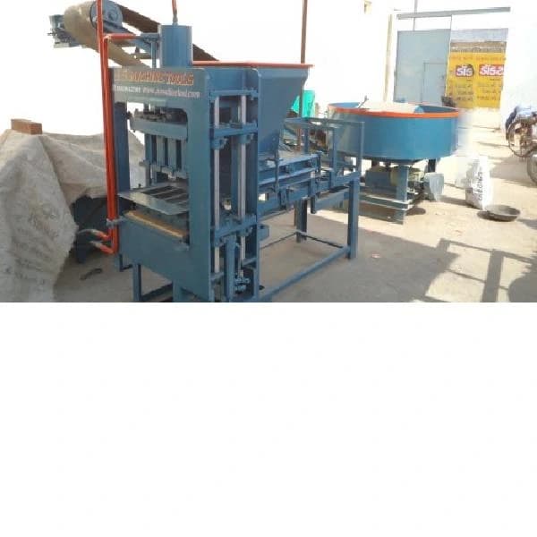 Semi Auto Fly Ash Brick Making Machine