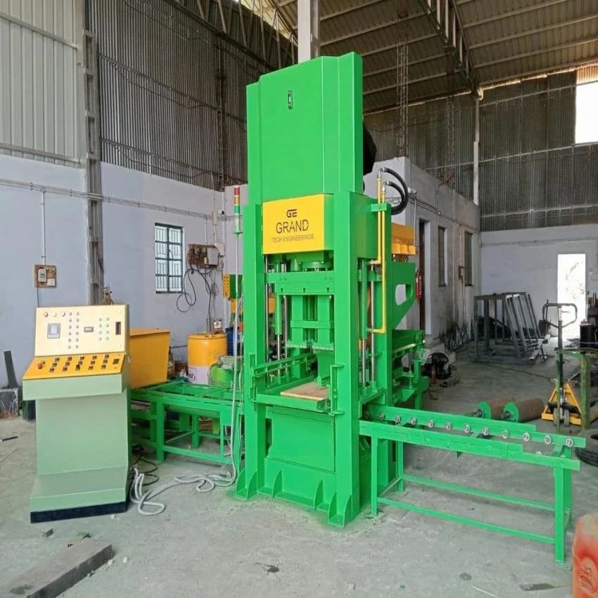 Semi Automatic Fly Ash Brick Making Machine