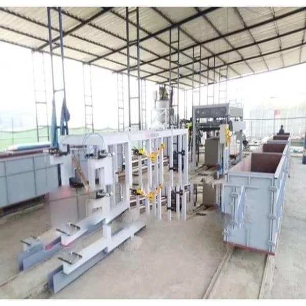 Semi Automatic Aac Fly Ash Bricks Machine