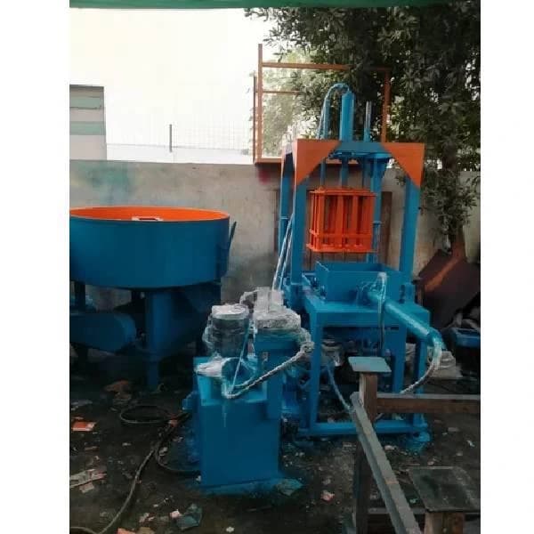 Semi Automatic Fly Ash Brick Making Machine