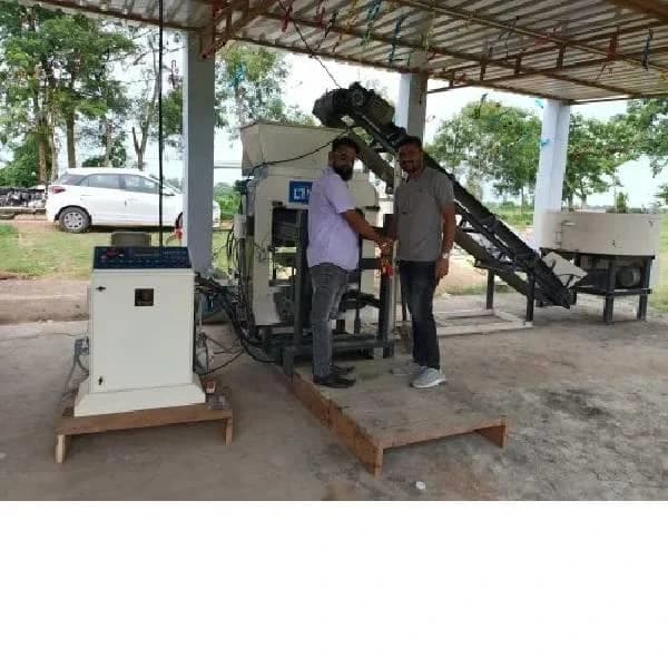 Semi Automatic Fly Ash Brick Making Machine