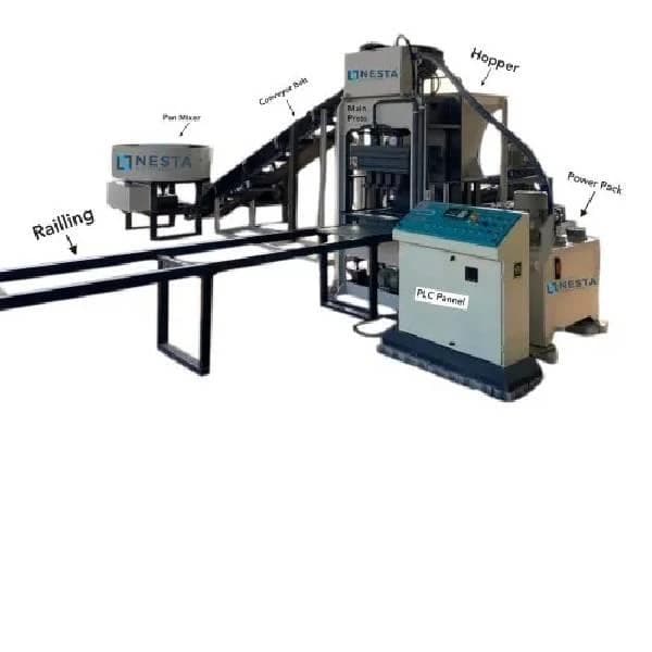 Automatic Hydraulic Fly Ash Brick Making Machine