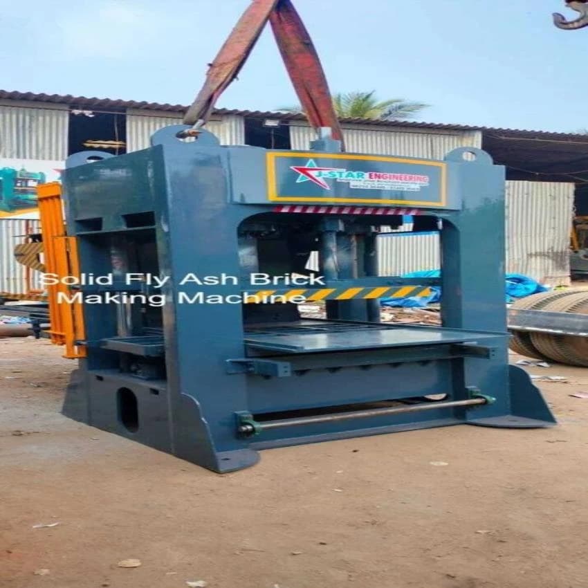 Automatic Solid Fly Ash Brick Making Machine