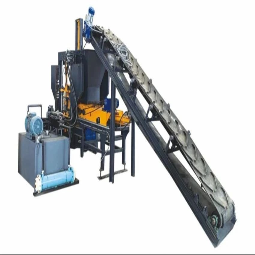 Fully Automatic With Batching Plant Fly Ash Brick Making Machine Without Frog