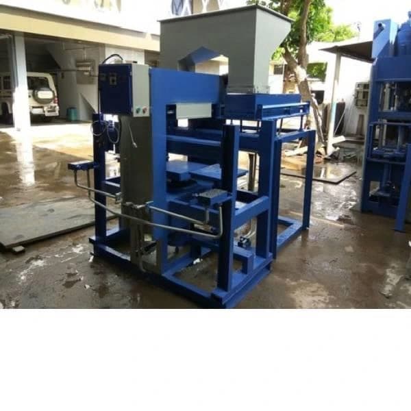 Semi Automatic Fly Ash Brick Making Machine