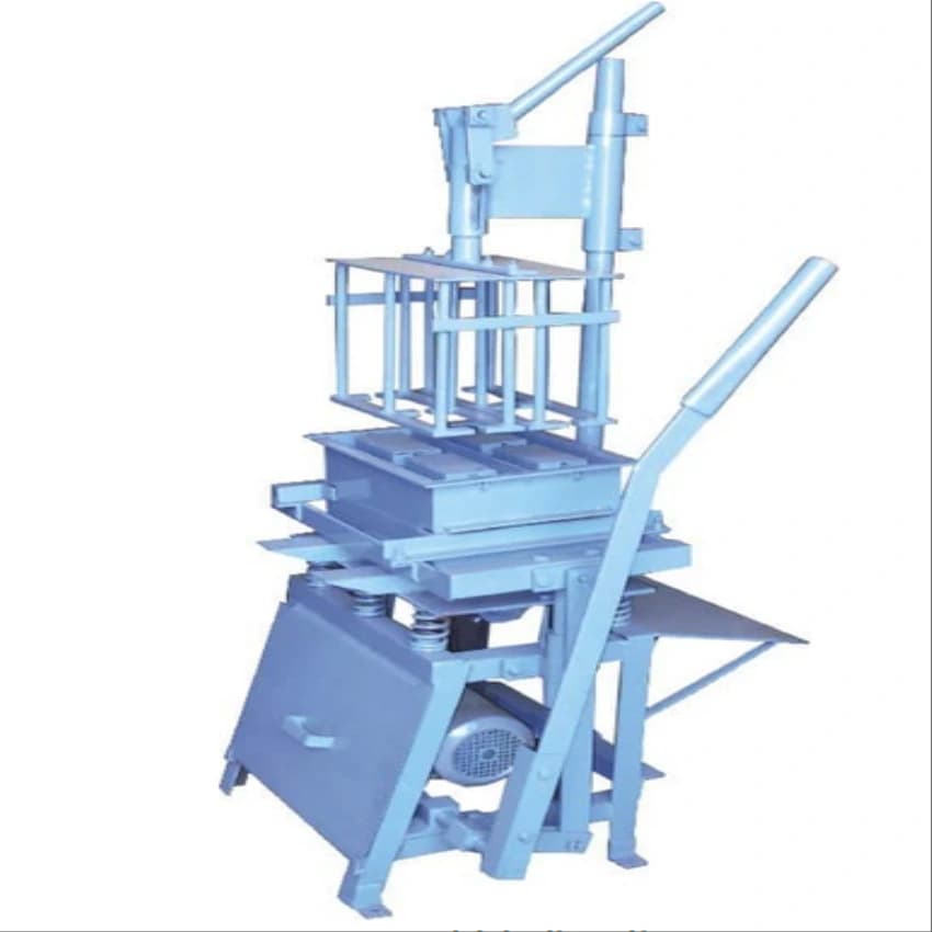 Stainless Steel Manual Block Making Machine, For Industrial, Automation Grade: Fully Automatic