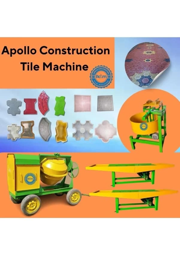 Manual Interlocking Paver Block Making Machine, Capacity: 1500 Blocks per Hour