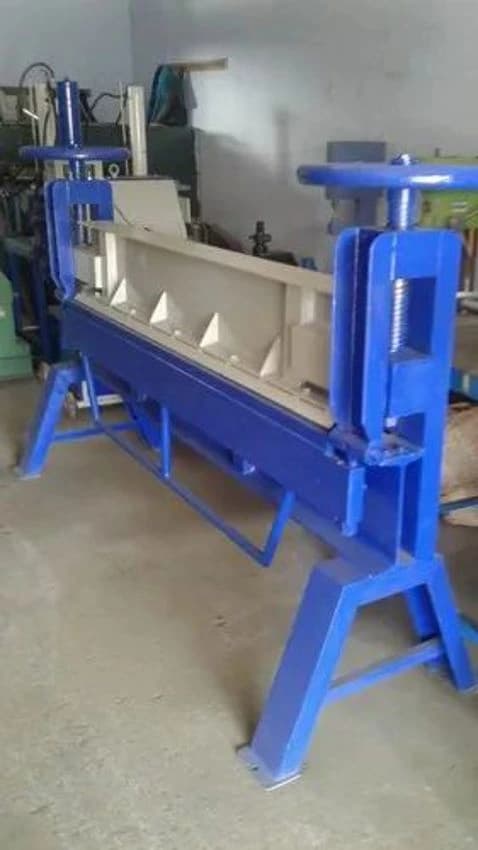 MS Manual Type Sheet Bending Machine