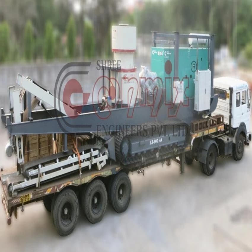 Mobile Cone Crusher Plant, For Industrial, Capacity: 250 Ton Per Hour
