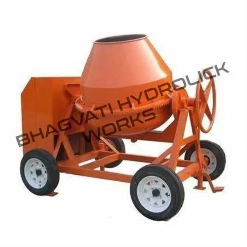Diesel Engine RCC Mixer Machine, For Construction, Drum Capacity: 500 L