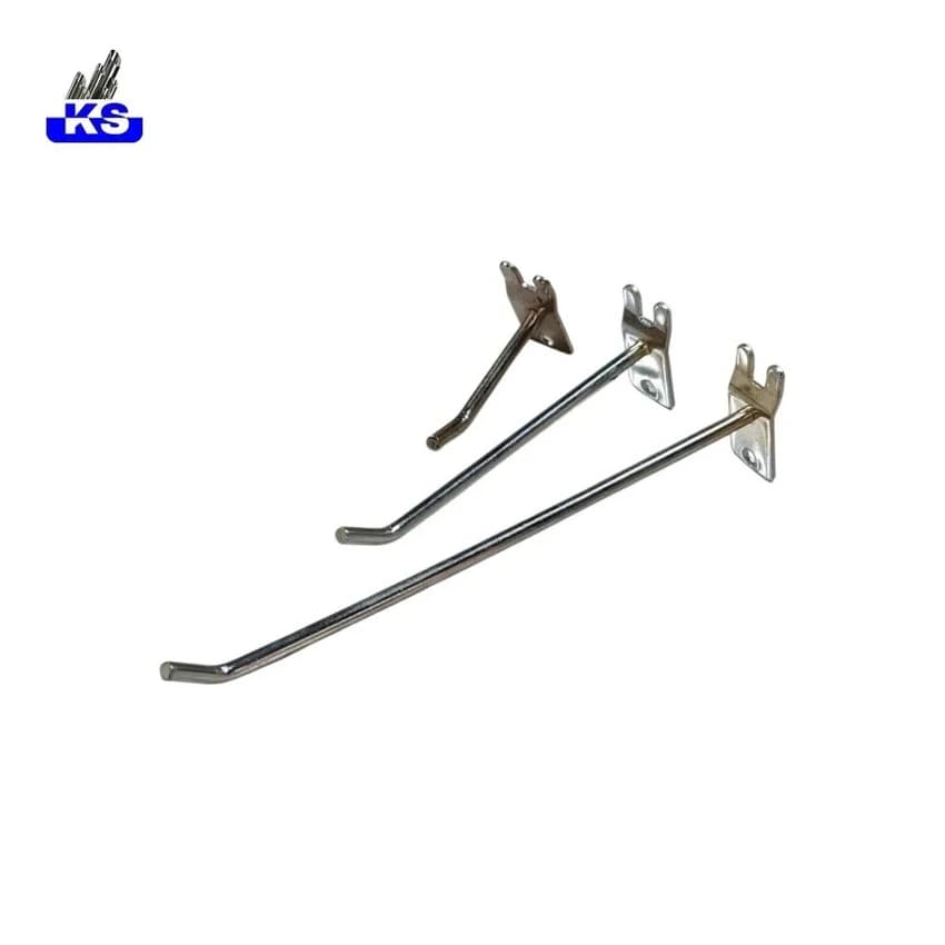 MS Slatwall Hooks - C.P. Finish (Aluminium Slatwall Hooks)