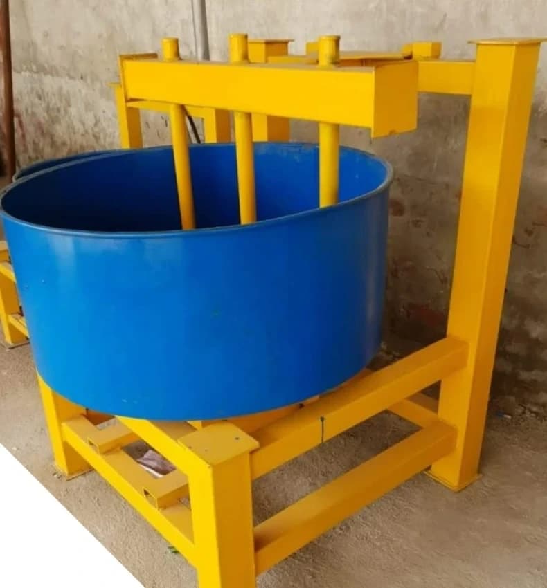 Colour Pan Mixer Machine