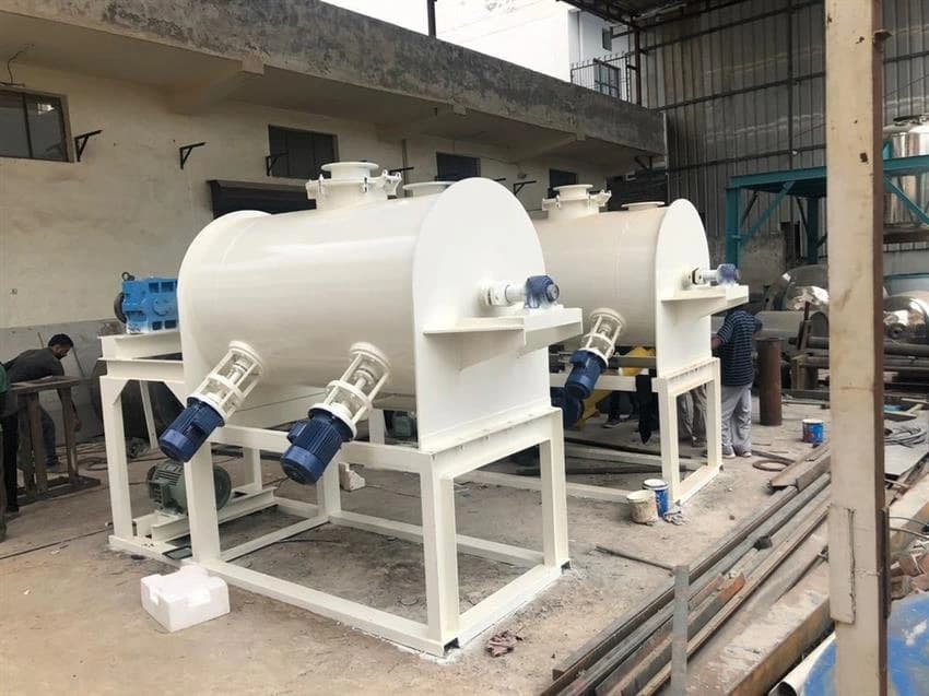 Horizontal Plough Shear Mixer, Tipco-08