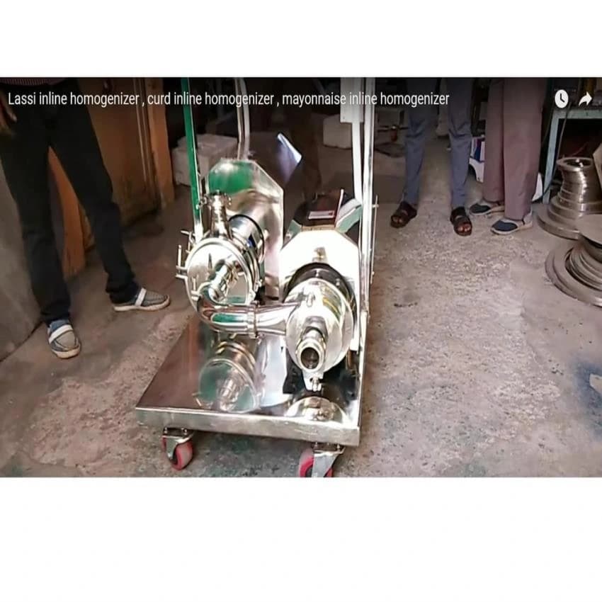 Standard Stainless Steel In Line Mixer, Capacity: 1 Hp To 100hp Above
