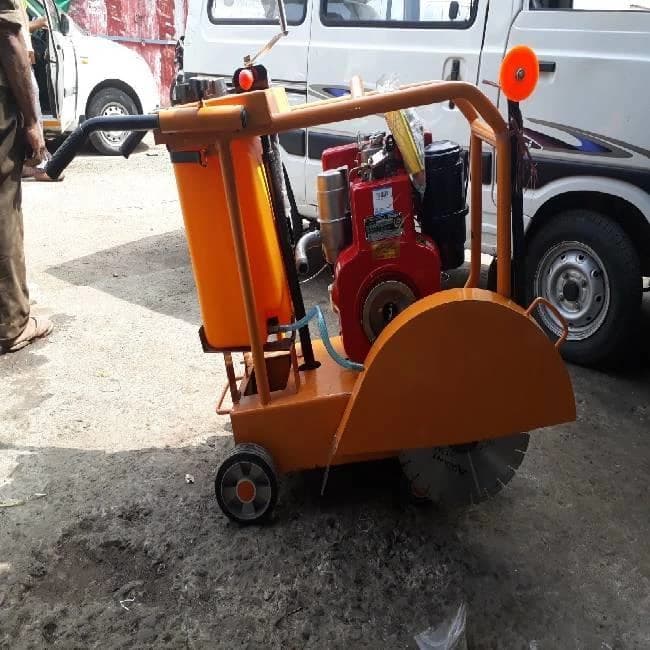 Concrete PQC Road cutter Machine