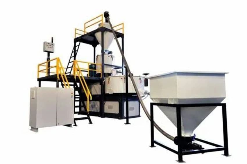 HDPE Pipe Chemical Mixer Machine, Capacity: 25 Kg/Bag