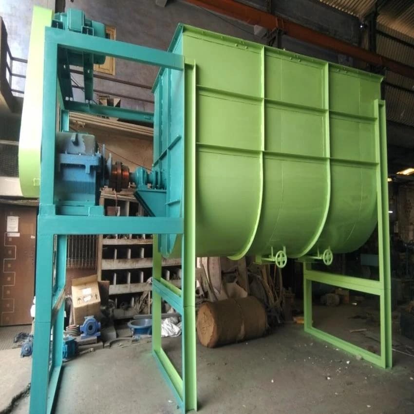 SS/MS Industrial Ribbon Blender Powder Mixer Machine