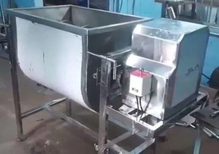 Semi-Automatic U Type Mixer Blender Machine, 50 To 250kg