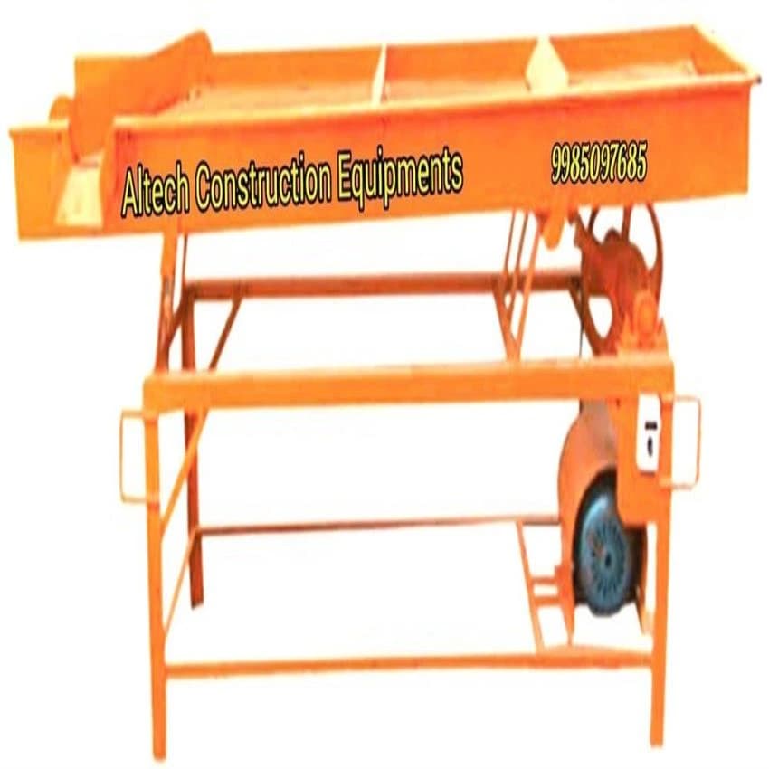 Flat type Sand Sieving Machine/ sand screening Manufacturers, Capacity: 5 t/h