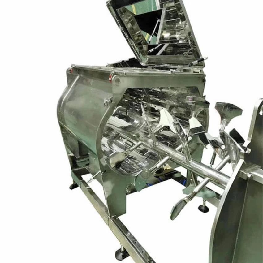 Single Phase Paddle Mixer Machine, Capacity: 500kg/hr